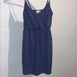Navy blue dress